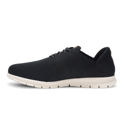 Timberland Graydon Men's Black Leather and Fabric Oxford