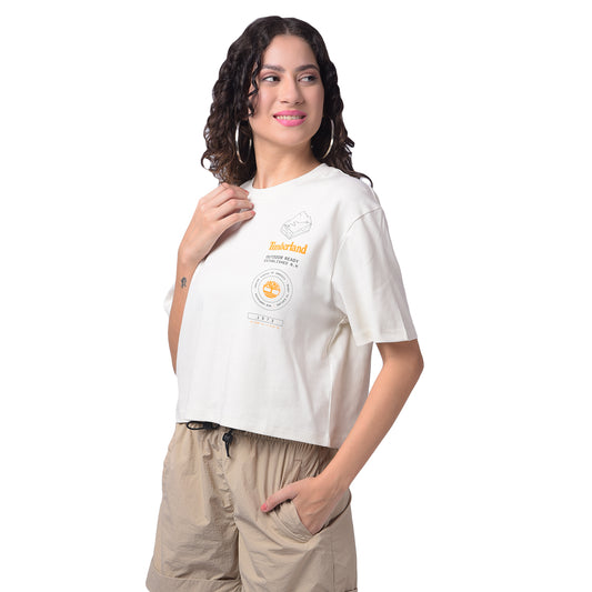 Timberland Women Logo Pack Relaxed Fit T-Shirt
