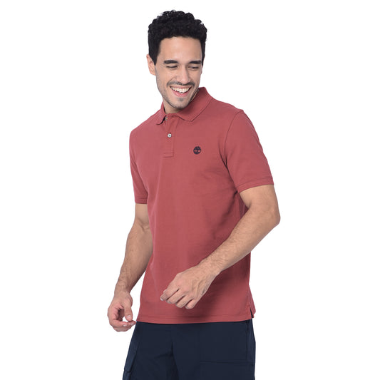 Timberland Men Regular Fit Short Sleeve Polo T-Shirt