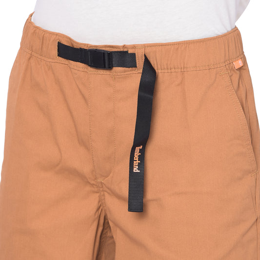 Timberland Men Relaxed Fit Belted Shorts