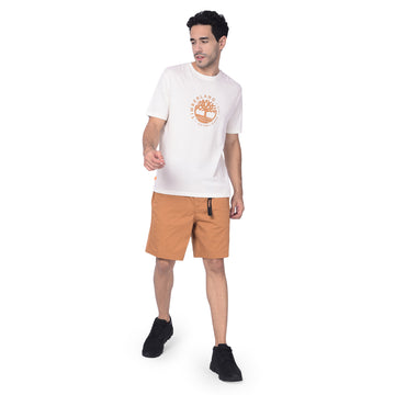 Timberland Men Relaxed Fit Belted Shorts