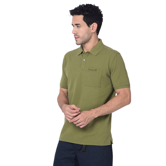 Timberland Men Regular Fit Short Sleeve Polo T-Shirt
