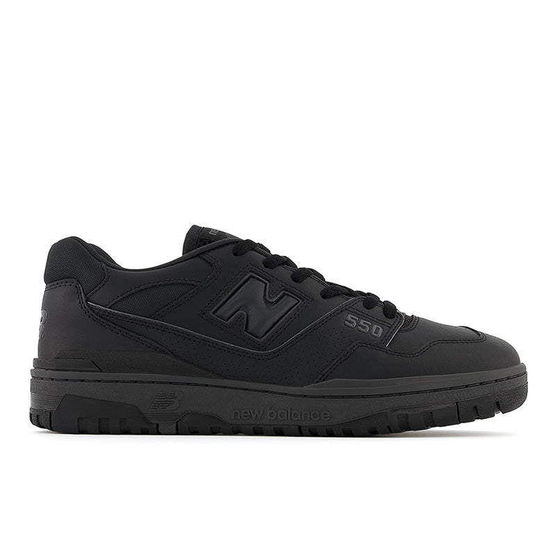 New Balance Men BB550 Black Sneakers(BB550BBB)