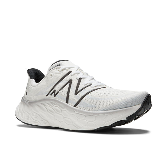 New Balance Men MORE White Running Shoes