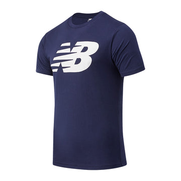 NEW BALANCE MENS PIGMENT  S/S TOP(MT03919)