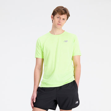 New Balance Men's Neon Green T-shirt