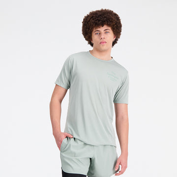 New Balance Men's Juniper Heather T-shirt
