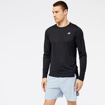 New Balance Men's Black L/S Top
