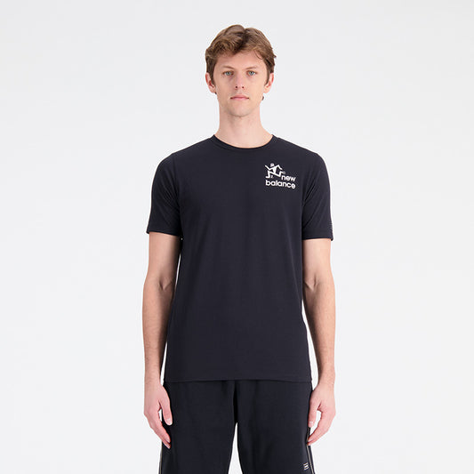 New Balance Men's Black/White T-shirt