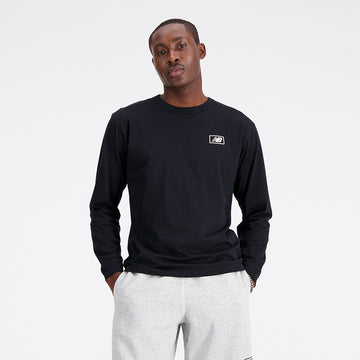 New Balance Men's Black L/S Top
