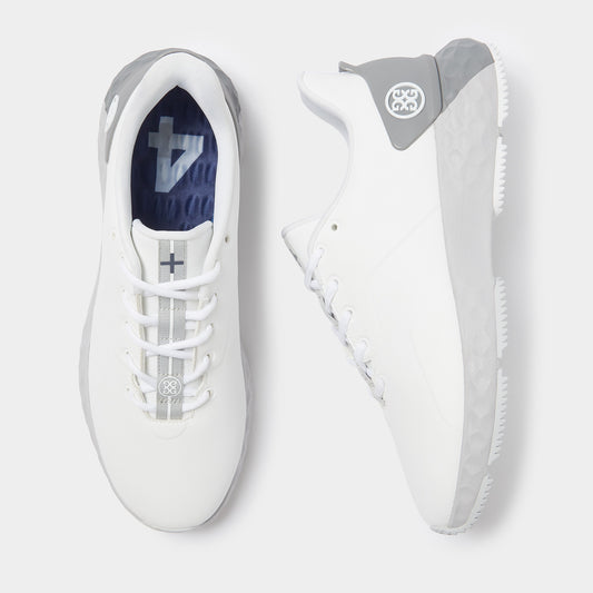 GFORE MG4+ Men's Golf Shoe, White/Grey - Spikeless