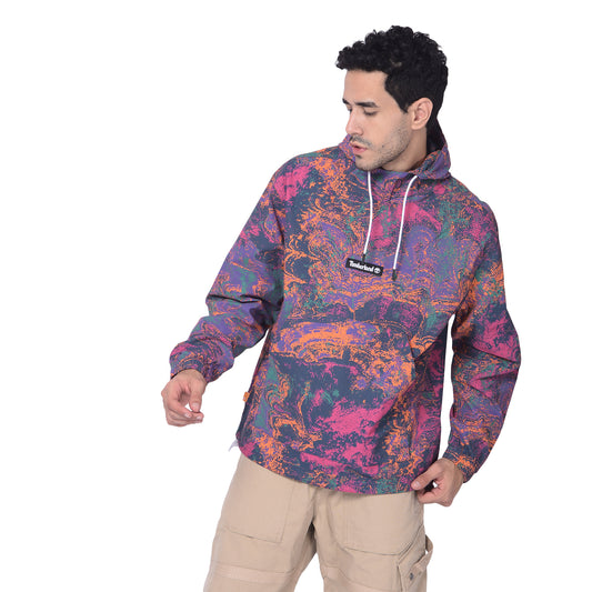 Timberland Men Multi Color Lightweight Hooded Sweatshirt