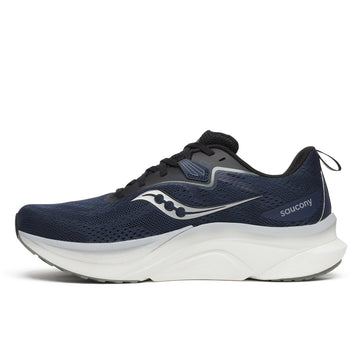 Saucony Men Tempus 2 Running Shoes  Pwrrun Pb Navy/Black