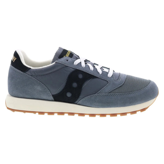 Saucony Originals  Men Jazz Vintage Sneaker Shoes  Eva Midsole Blu/Nvy/Sil