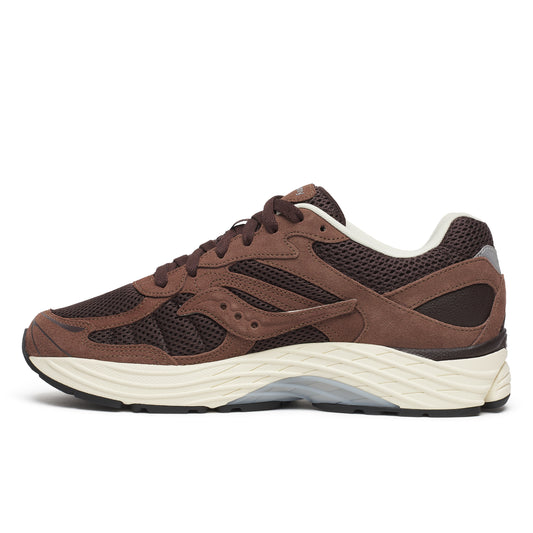 Saucony Originals  Unisex Progrid Omni 9 Sneaker Shoes  Progrid Coffee/Cream