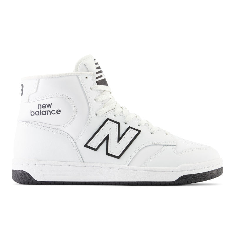 New Balance Men BB480 MID White Running Shoes