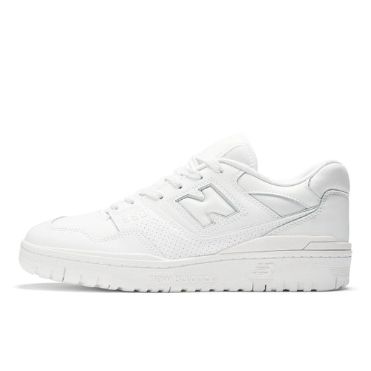 New Balance Men BB550 White Sneakers(BB550WWW)