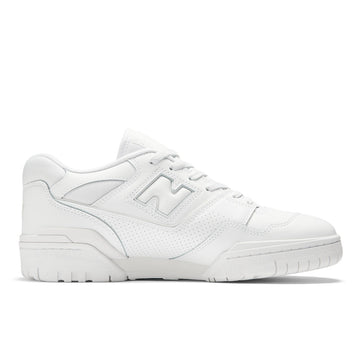 New Balance Men BB550 White Sneakers(BB550WWW)