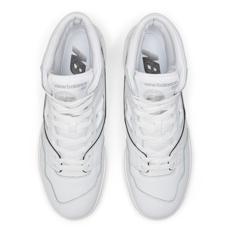 New Balance 650R Hi Shoes Mens Size‎ 11.5 D White Leather Sneakers BB650RWW Size 9.5 - New Balance 650R White for sale online | eBay main image 4