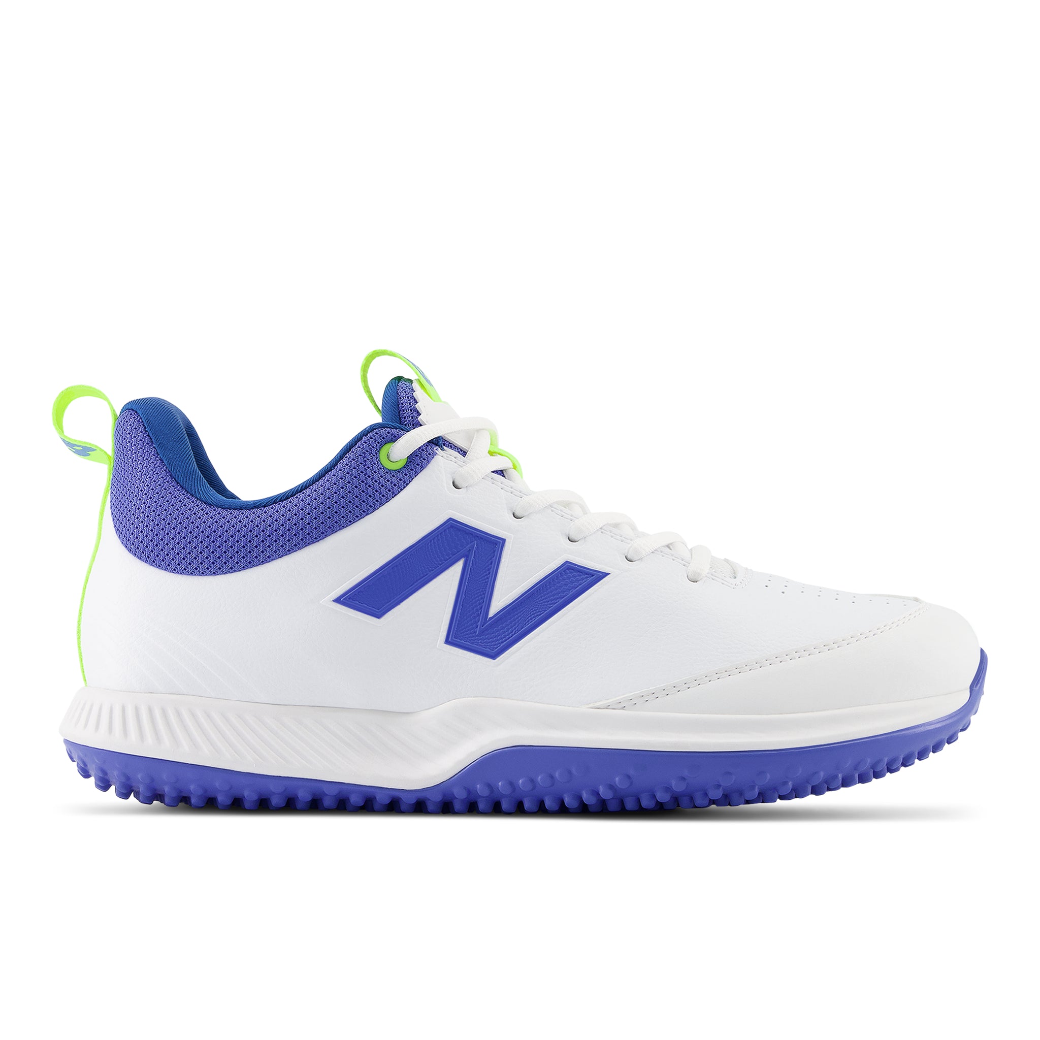 New Balance Men Standard width 4020 White Cricket Shoes(CK4020R5D)