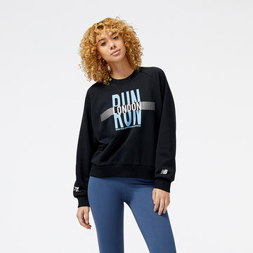 New Balance Black Woman's Tshirt-WT31508