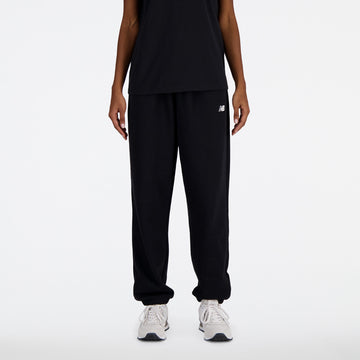 New Balance Black Woman's Trackpant-WP41500