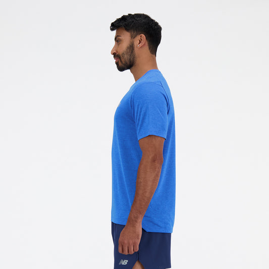 New Balance Blue Man's Tshirt-MT41253