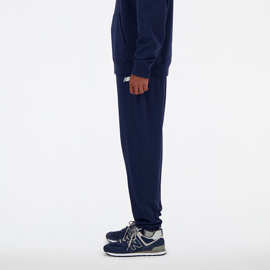 New Balance Navy Blue Man's Trackpant-MP41519