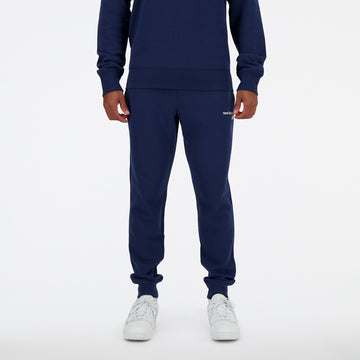 New Balance Navy Blue Man's Trackpant-MP03904