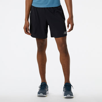 New Balance Black Man's Shorts-MS21270