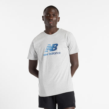 New Balance Grey Man's Tshirt-MT51503