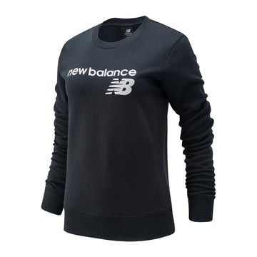 New Balance Black Woman's Sweatshirt-WT03811