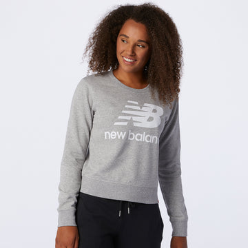 New Balance Grey Woman's Tshirt-WT03551