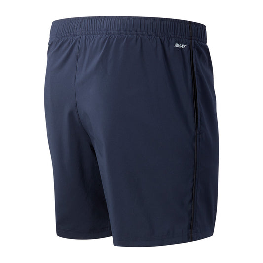 New Balance Navy Man's Shorts-MS11202