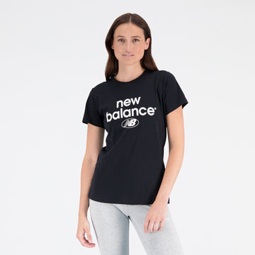 New Balance Black Woman's Tshirt-WT31507