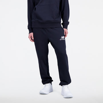 New Balance Black Man's Trackpant-MP31539