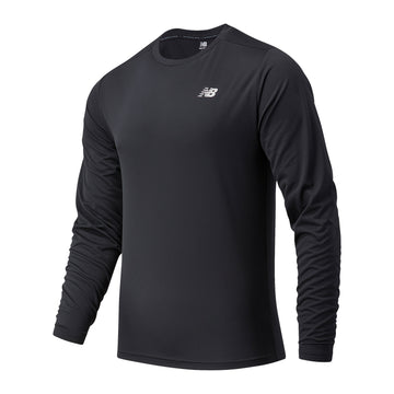 New Balance Black Man's Tshirt-MT11206