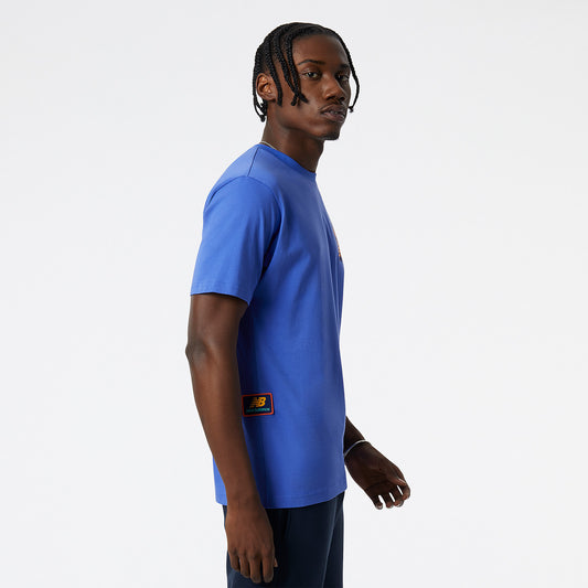 New Balance Blue Man's Tshirt-MT21563