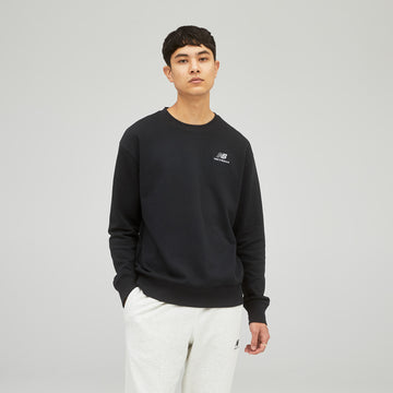 New Balance Black Man's Sweatshirt-UT21501