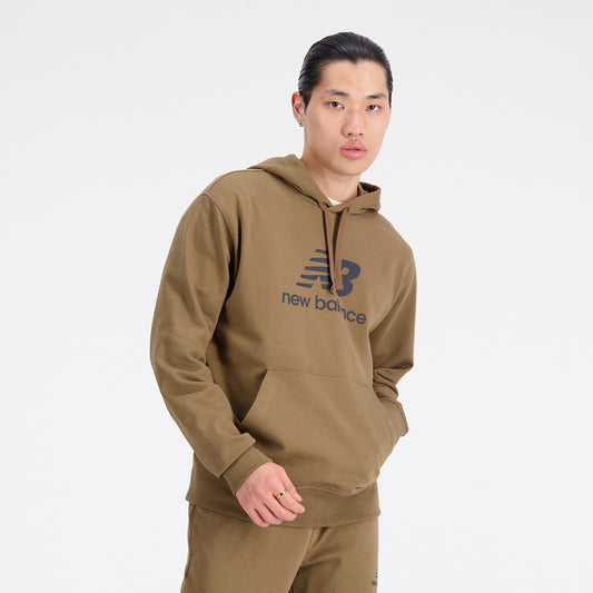 New Balance Brown Man's Hoodie-MT31537