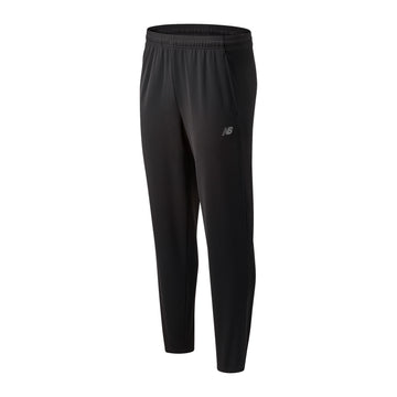 New Balance Black Man's Trackpant-MP83958