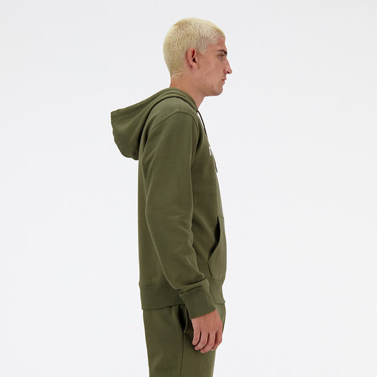 New Balance Olive Man's Hoodie-MT03910