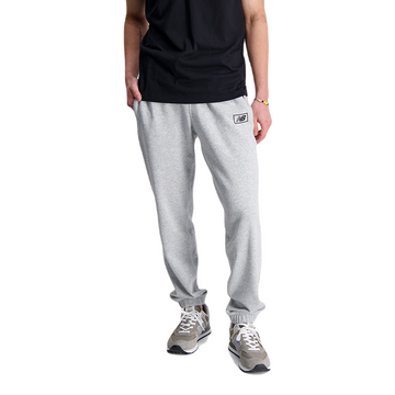 New Balance Grey Man's Trackpant-MP33509