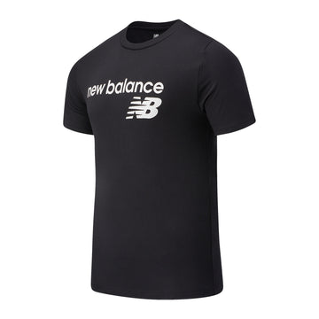 New Balance Black Man's Tshirt-MT03905