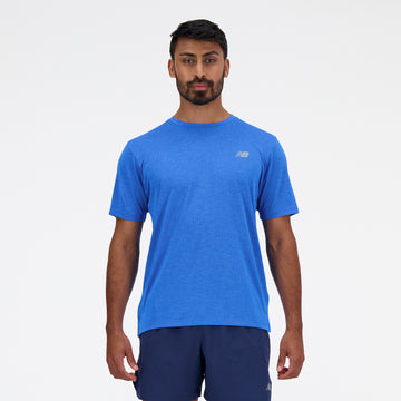 New Balance Blue Man's Tshirt-MT41253