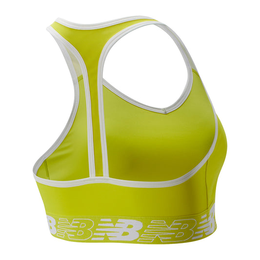 New Balance Green Woman's Sports Bra-WB11034