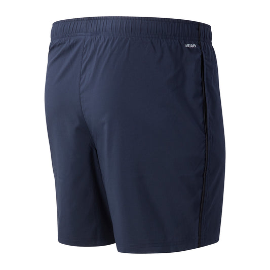 New Balance Navy Man's Shorts-MS11201