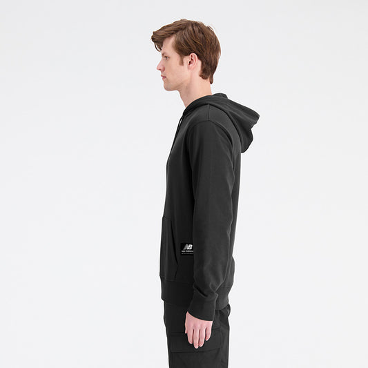 New Balance Black Man's Hoodie-MT33564