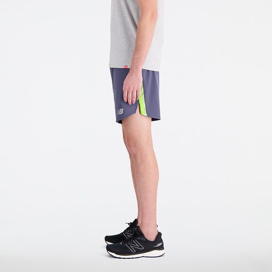 New Balance Grey Man's Shorts-MS21270