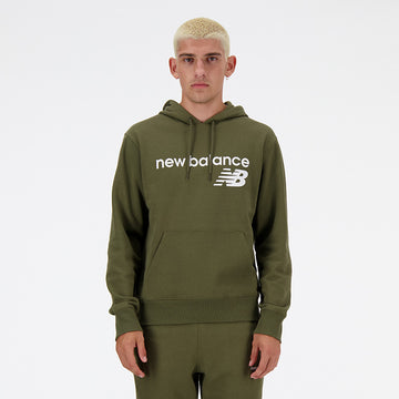 New Balance Olive Man's Hoodie-MT03910